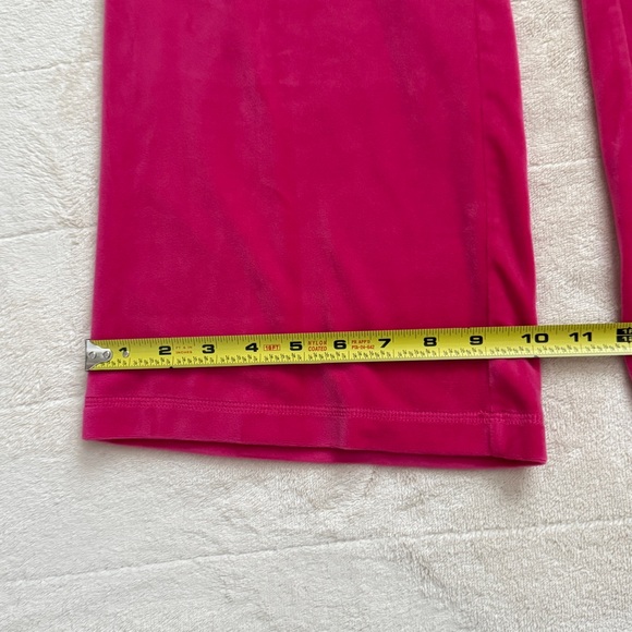 Juicy Couture Pink Velour Track Pants Size XL - Picture 9 of 9